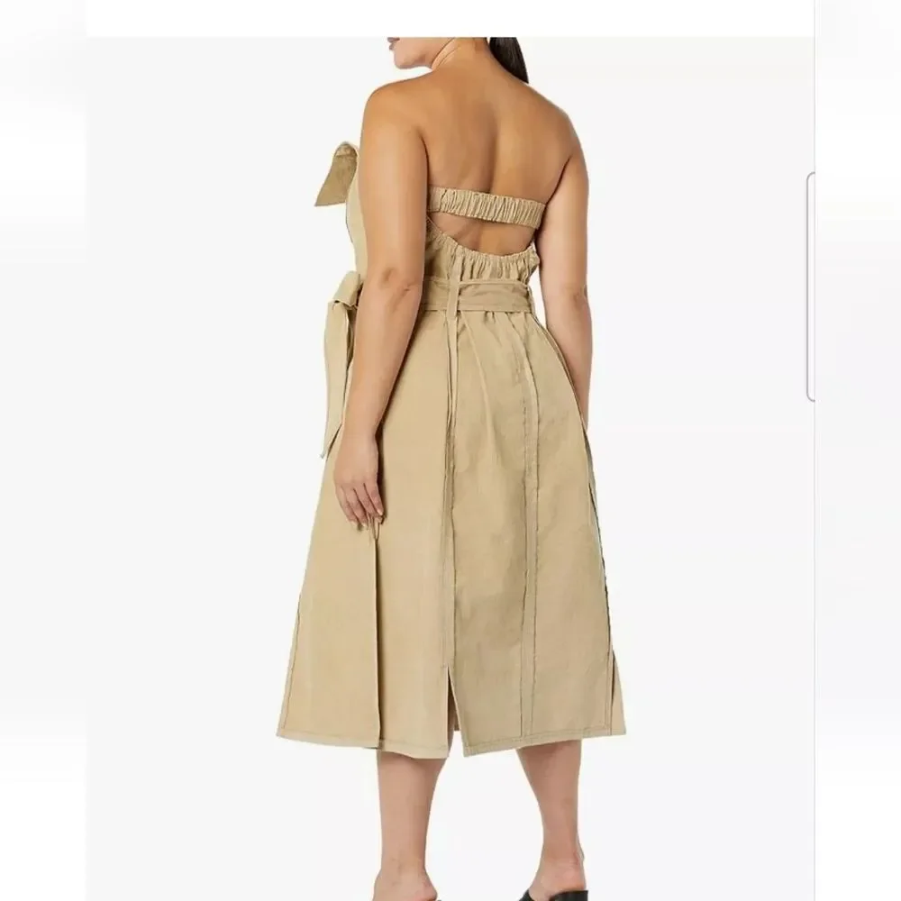 MAKING THE CUT Women's Standard Deconstructed Strapless Coat Dress M Size New - Picture 2 of 6
